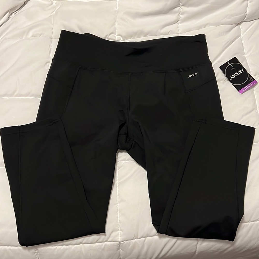 NWT Jockey Black Leggings